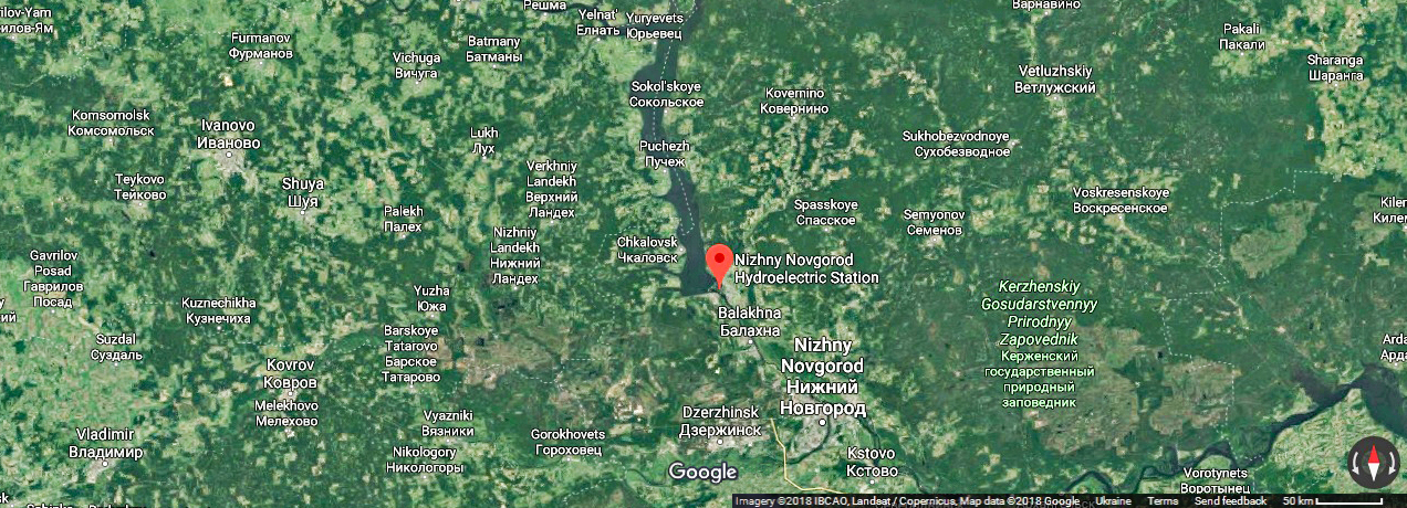 Nizhny Novgorod HPP Slider